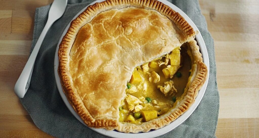 Curry Chicken Pot Pie Recipe A Comforting and Flavorful Twist