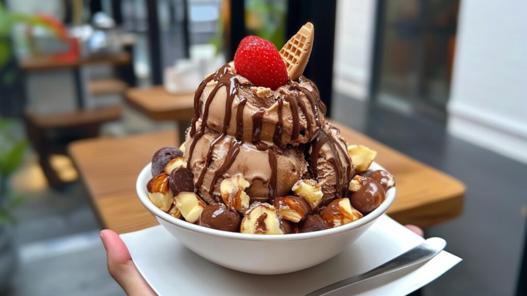 Nutella Ice Cream Magic