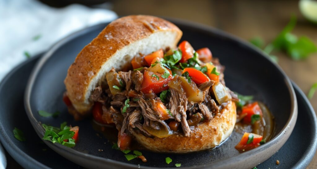 Slow Cooker Italian Beef